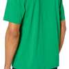 Green V-Neck T-shirts thumb 2