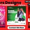 Design a poster or double sided flyer / leaflet thumb 0