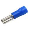Blue Female Insulated Push Clip Wire Connector16-14 2-110 thumb 0