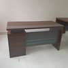 Office Desk; 1.4m Brown Executive Office Director`S Desk thumb 2