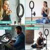 10 inch Ring Light with Stand and 360° Adjustable thumb 2