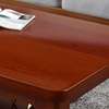 Office Table: Mahogany Finish 1200mm Coffee Table thumb 2
