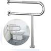 Stainless toilet support rail thumb 1