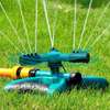 3 arm garden sprinkler with 2 spray options thumb 2