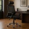 Ergonomic Secretarial Office Chair with Adjustable Headrest thumb 10