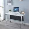 Office Table: White Simple Design Training Office Table thumb 4