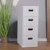 Modern 4-Drawer Steel Filing Cabinet thumb 1