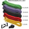 Elastic Resistance Bands For Working Out Stretch Home Gym Exercise Bands thumb 1