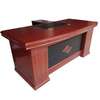 1.4 M L Shaped Mahogany Executive Desk thumb 4
