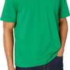 Green V-Neck T-shirts thumb 1