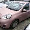 Nissan march pink thumb 0