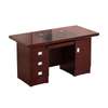 Modern Writing Desk with Cabinet and Drawers thumb 2