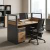 Modern 1 -Way Office Workstation thumb 0