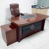 2 M L Shaped Mahogany Executive Office Desk thumb 6
