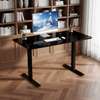 Standing Desk : Black Standing Office Desk In In Keumbu thumb 5