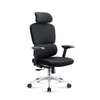 Office Chair: Black Fabric Office Chair In Mosobeti thumb 4
