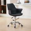Dining Chair; Modern Black Dining Chair in Suneka thumb 1