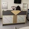2 M Brown Modern Reception Table thumb 5