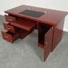 Office Desk; 1.2M Mahogany Rectangular Office Desk thumb 0