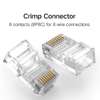 8P8C (RJ45) LAN Ethernet Network Cable Connector Plug thumb 4