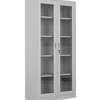 Lockable Metal 2 Glass Door Office Cabinet thumb 10