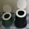 Heavy duty portable pit latrine toilet seat thumb 2