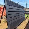 Modern heavy steel security sliding gates thumb 3