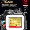 SanDisk 64GB Extreme Compact Flash Card 120MB/S thumb 0
