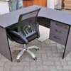 Executive corner desk with a chair thumb 2