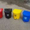 bio hazard pedal  bins 30 litres thumb 4