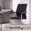 Black Ergonomic Mesh Visitors Waiting Chair thumb 2
