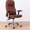 Office Chair : Brown Lumbar Support Chair thumb 0