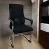 Office Chair: Office Visitor Mesh Non-Swivel Chair thumb 0