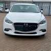 Mazda Axela white color Sedan 2019 model. thumb 0