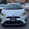 Toyota Aqua White color fully loaded 2019 model. thumb 9