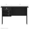 Simple 1000mm Secretarial/Study Desk thumb 3