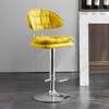 Modern Luxury Bar Stool with Light Rotating Seat thumb 2