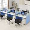 Office Desk; 6-User Office Workstation thumb 5