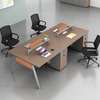 Office Table: Modern Open Office Cubicle Staff Workstation thumb 3