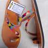 Beaded leather maasai sandals,  women's sandals thumb 0