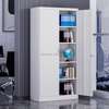 White Vertical Steel Filing Cabinet thumb 0
