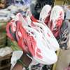 Adidas Yeezy Foam Runner White-Red Sneakers thumb 0