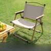 Brown Metal Portable Outdoor Garden Chair thumb 8