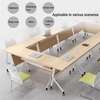 Brown Foldable Conference Meeting Table thumb 9