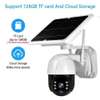 4G simcard solar powered surveillance cctv camera thumb 1