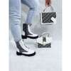 Dior Punk White/Black Martin Boots Women Chunky Shoes thumb 1