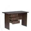 Office desks: 100cm home office table with drawers thumb 1