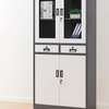 Office Cabinet: Dark Grey Metal Office Cabinet thumb 3