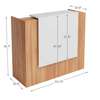 Front Office 1.6m Wooden Desk thumb 2