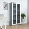 Office Cabinet: Full Glass Metallic Cabinet, Office Display thumb 2